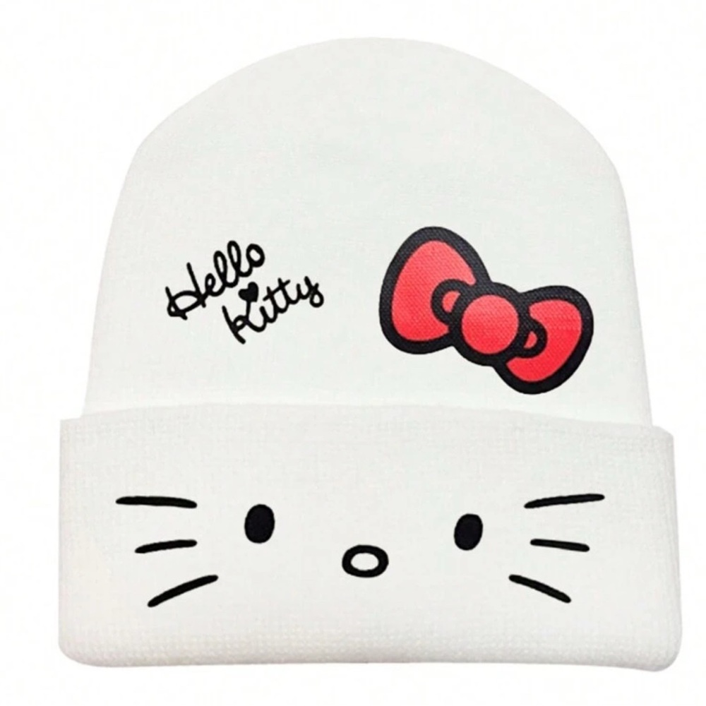 1pc Sanrio Hello Kitty Hat - Warm Windproof Hat,